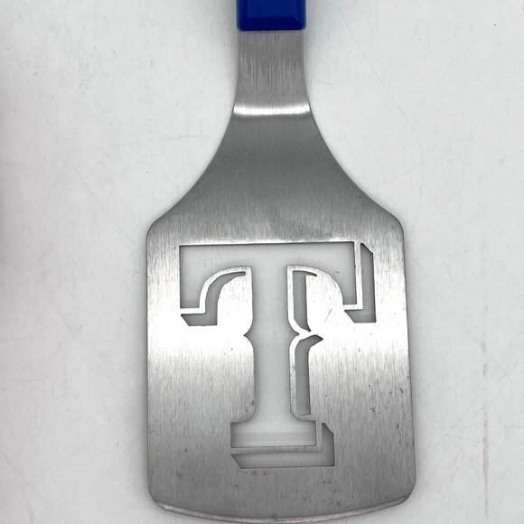 Texas Rangers Spatula Stainless Steel BBQ Grilling Bottle Opener Tailgating USA - Picture 6 of 8